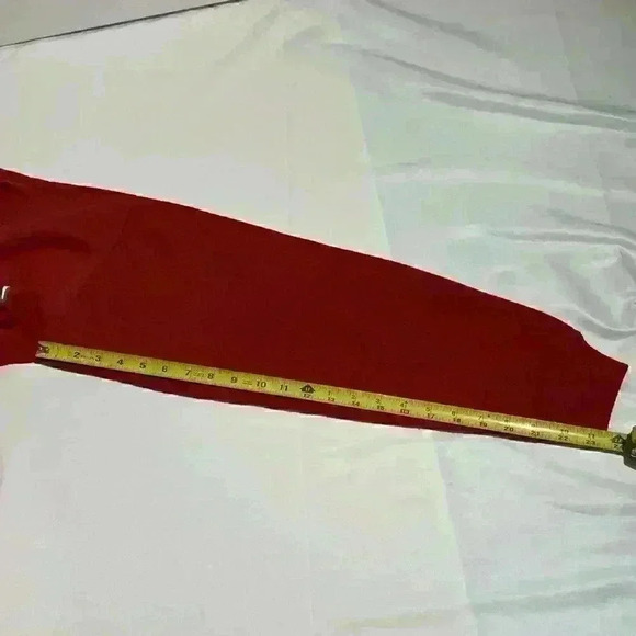 Vintage Kiss Me It’s Christmas Bear Winter Sweatshirt Jumper Oversized Tultex - Picture 9 of 9